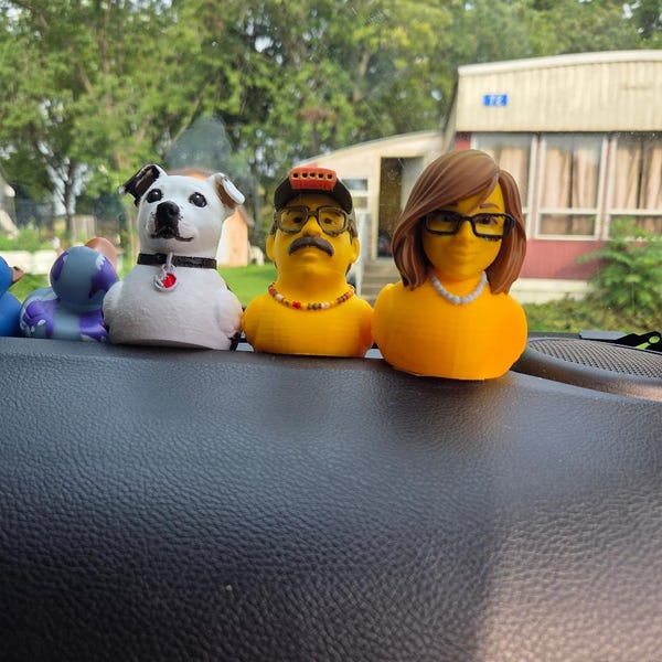 Photo Fred shared with their Etsy review