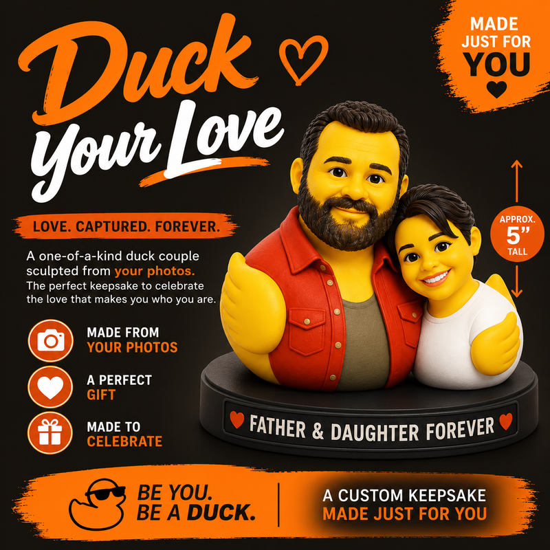 Duck your Love! You and that special someone as ducks  ❤️