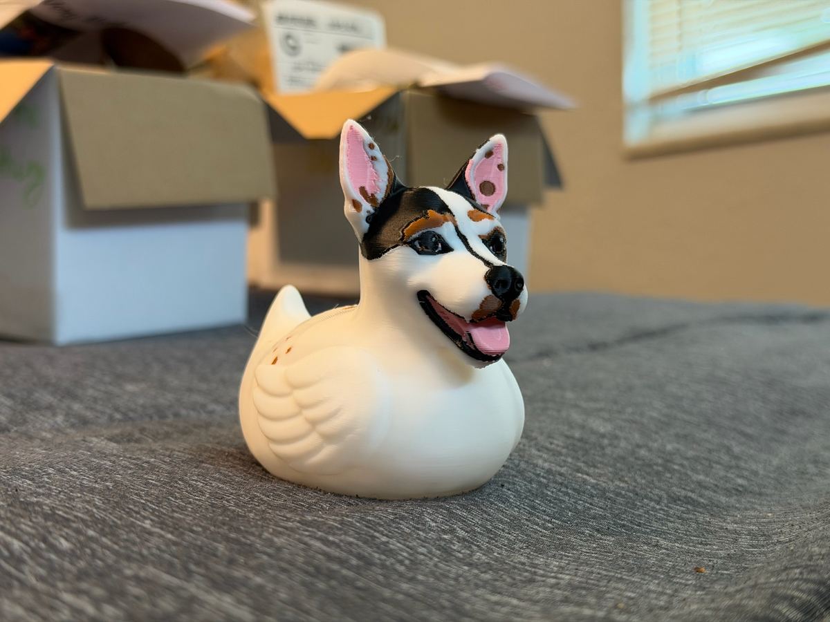 Max+Me 3D custom duck 43
