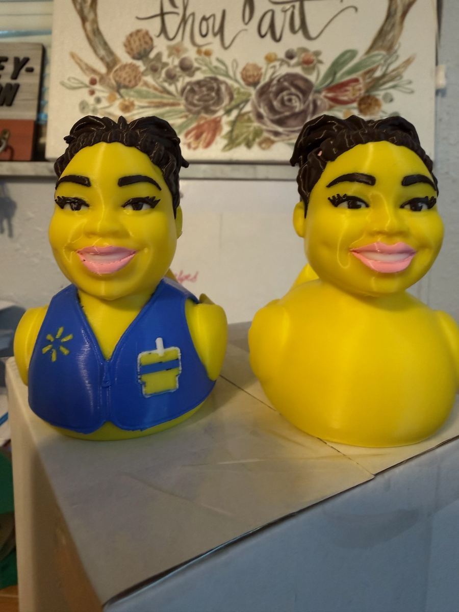 Max+Me 3D custom duck 45