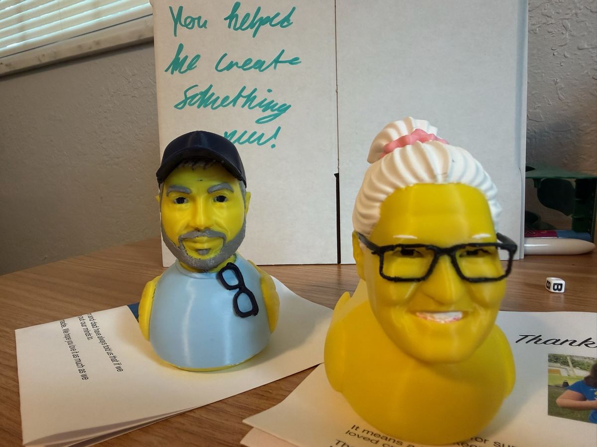 Max+Me 3D custom duck 57