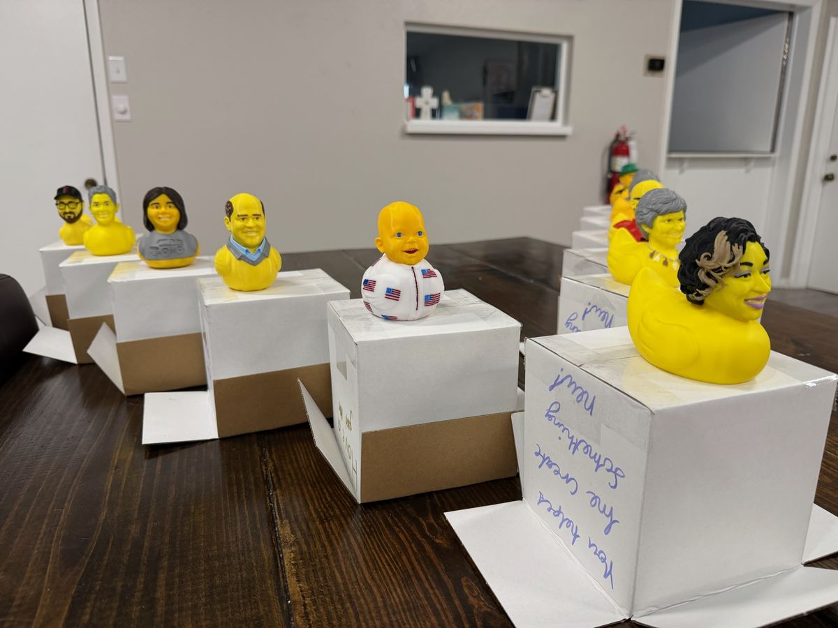 Max+Me 3D custom duck 72