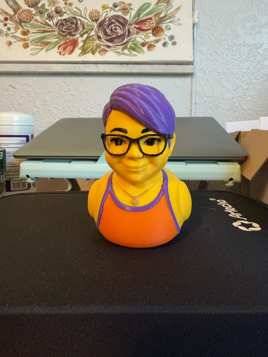 Max+Me 3D custom duck 74