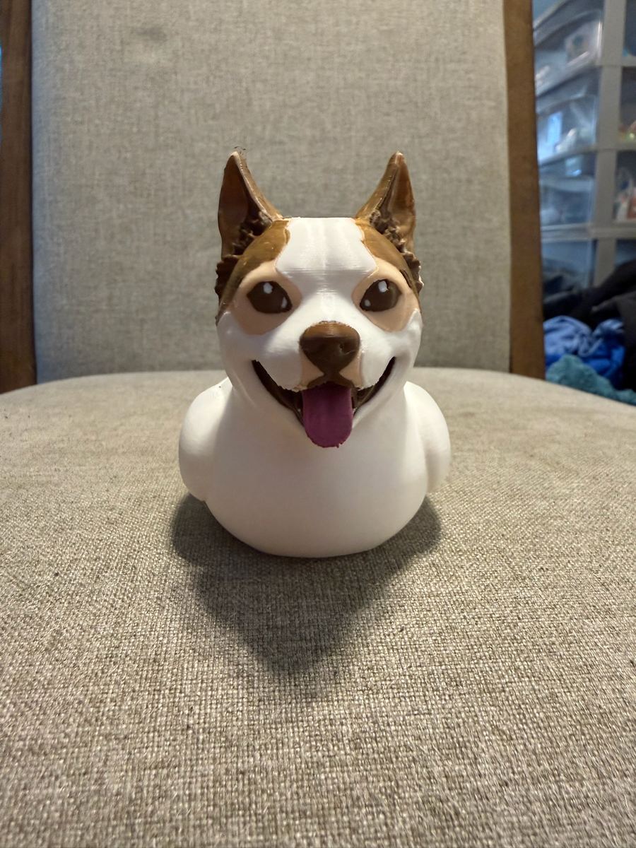 Max+Me 3D custom duck 86