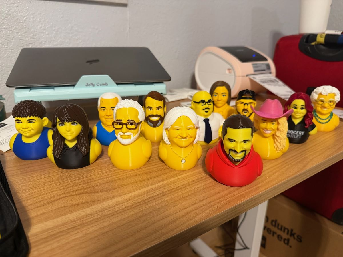 Max+Me 3D custom duck 144