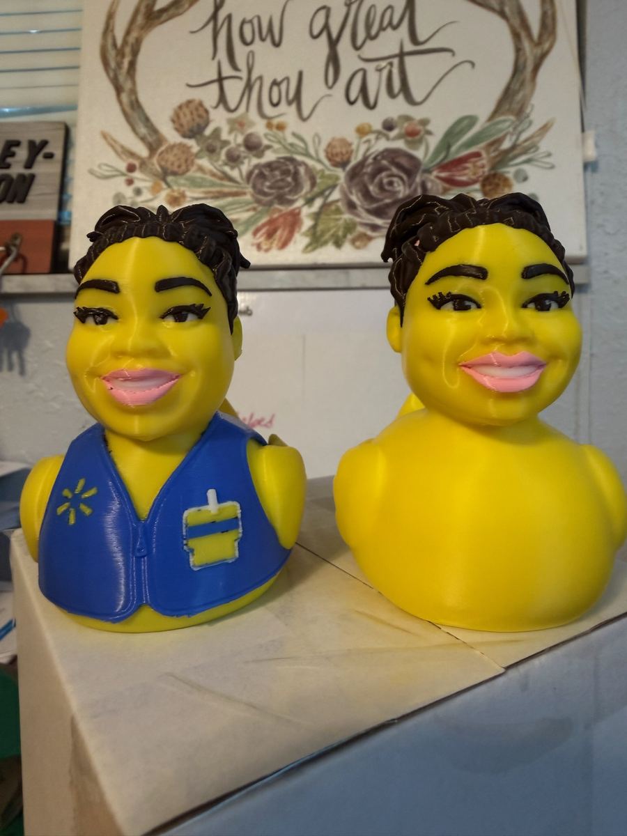 Max+Me 3D custom duck 150