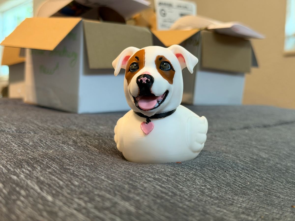 Max+Me 3D custom duck 205