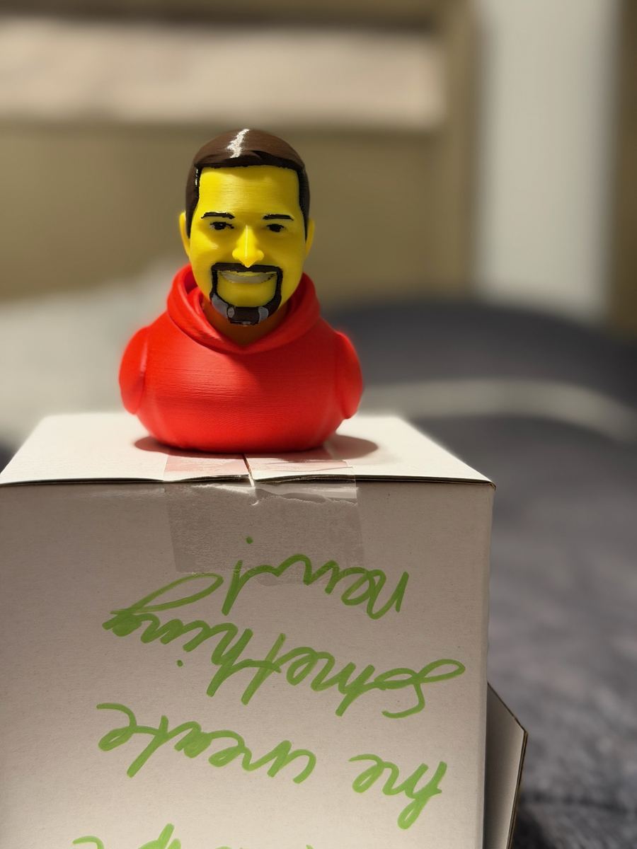 Max+Me 3D custom duck 212