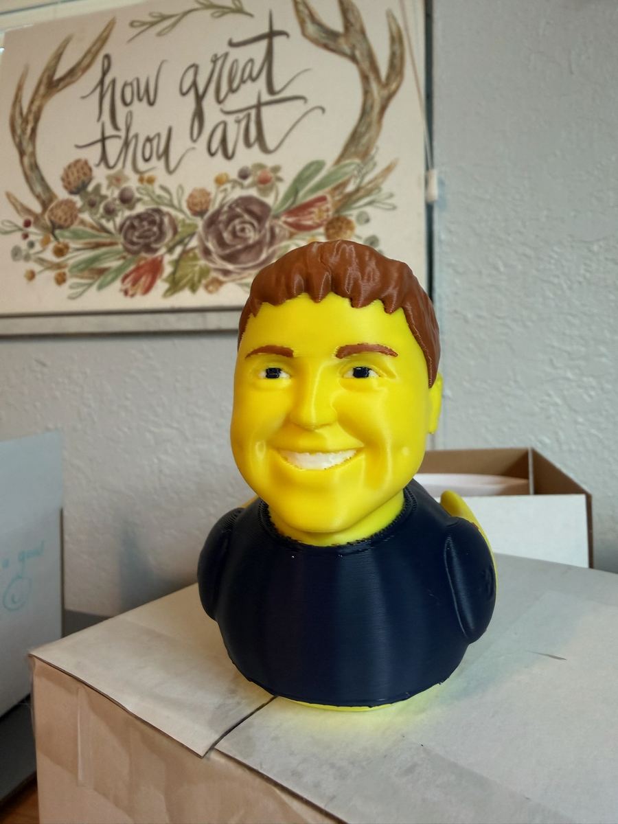 Max+Me 3D custom duck 222